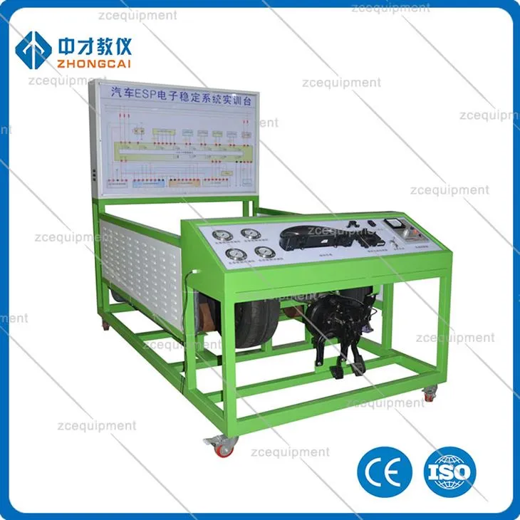 Automobilové laboratórne zariadenia Elektronický stabilizačný systém ESP tréningová lavica
