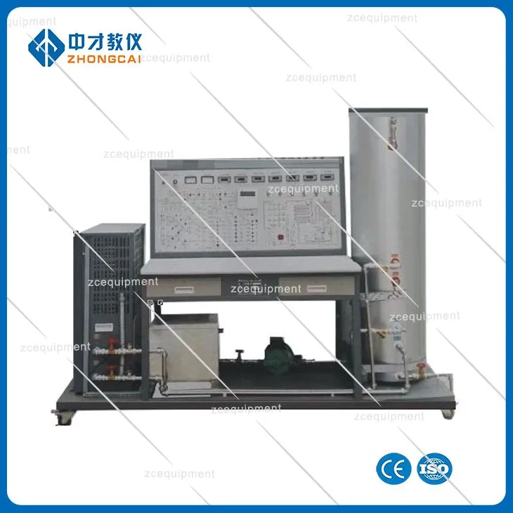 Školiace a hodnotiace zariadenie tepelného čerpadla zdroja vzduchu