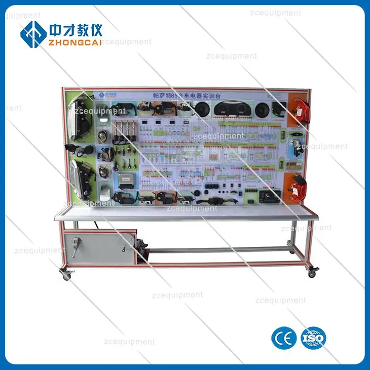 Vybavenie elektrického trenažéra automobilových komponentov