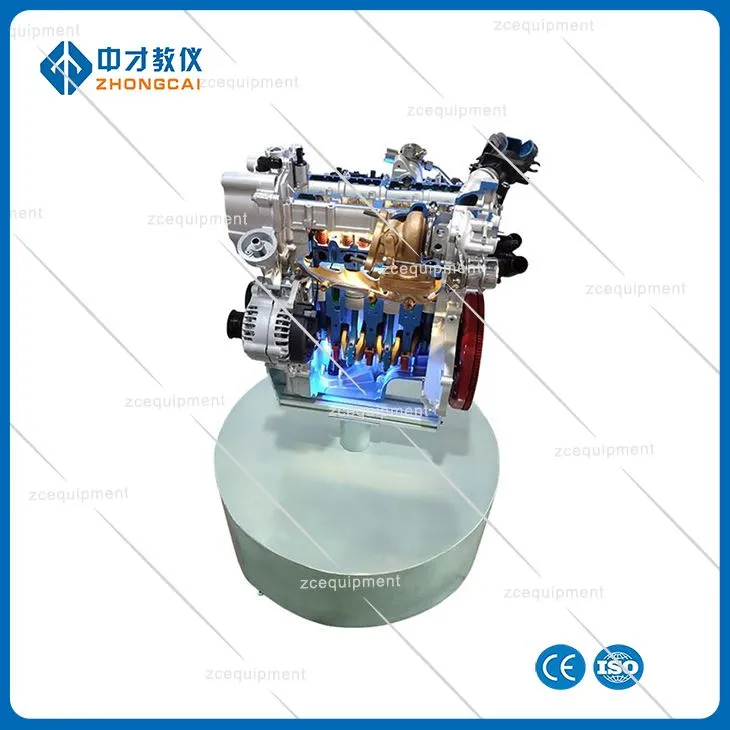 Živý benzínový motor na výcvik zručností pri opravách