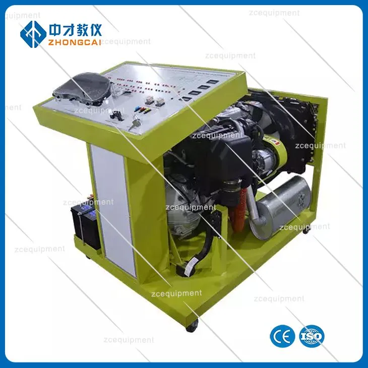 Výcvik dieselového motora na stojane