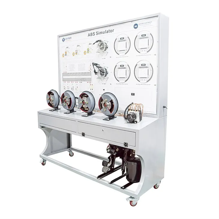 Doska trénera brzdového systému