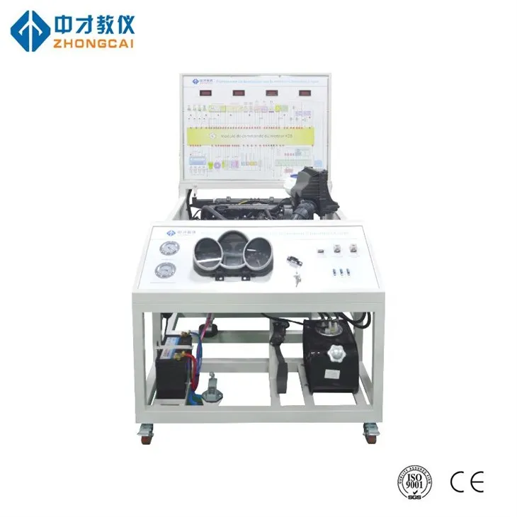 Automobilové vybavenie výcvikového modelu motora