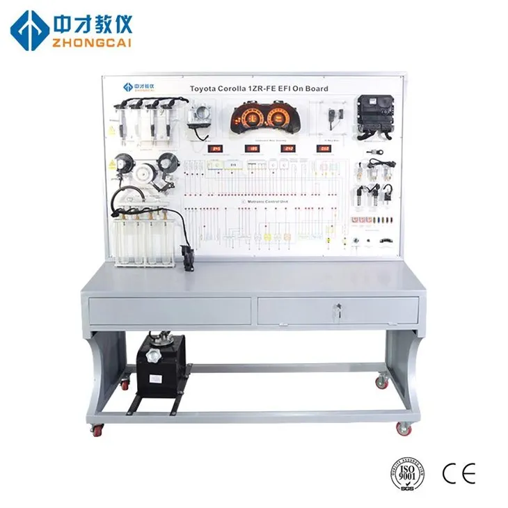 Výcvikový panel pre elektronický riadiaci systém benzínu
